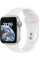 Apple Watch SE 2 2022 40mm Silver Aluminium Case with White Sport Band